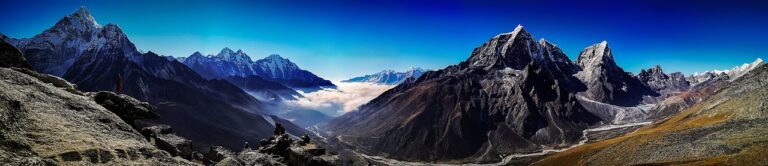 Primer vuelo en dron en el Everest